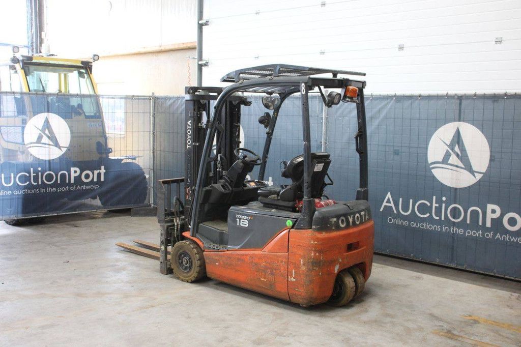 Toyota 8FBE18T Electric Forklift 1800kg 4.3m 2020