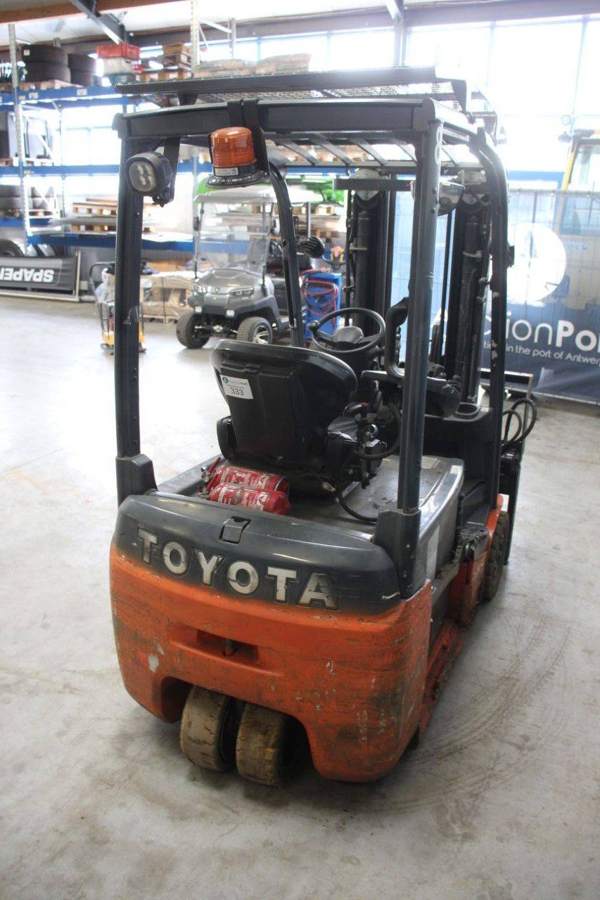 Toyota 8FBE18T Electric Forklift 1800kg 4.3m 2020