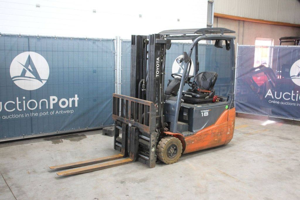 Toyota 8FBE18T Electric Forklift 1800kg 4.3m 2020