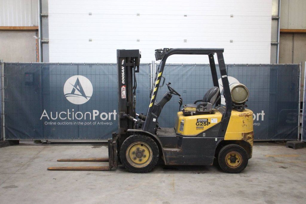 Doosan G25P-3+ LPG Forklift 2500kg 4.73m 2007