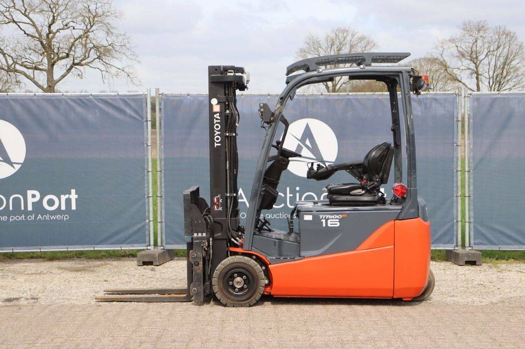 Toyota 8FBE18T Electric Forklift 1800kg 4.7m 2021