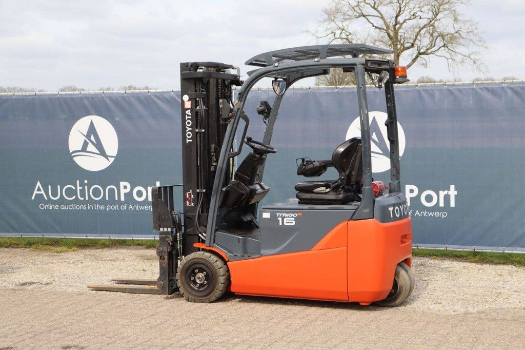 Toyota 8FBE18T Electric Forklift 1800kg 4.7m 2021