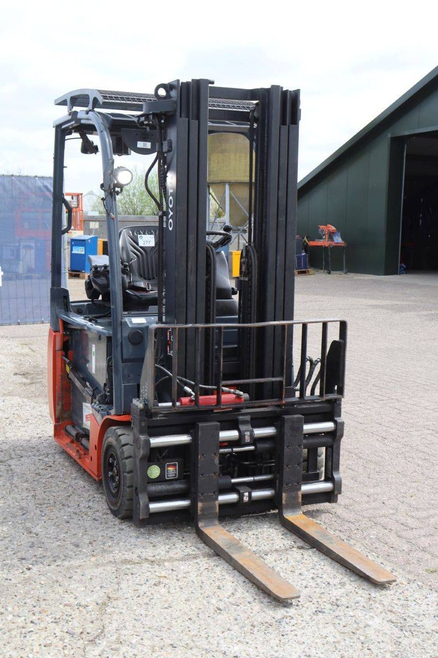 Toyota 8FBE18T Electric Forklift 1800kg 4.7m 2021