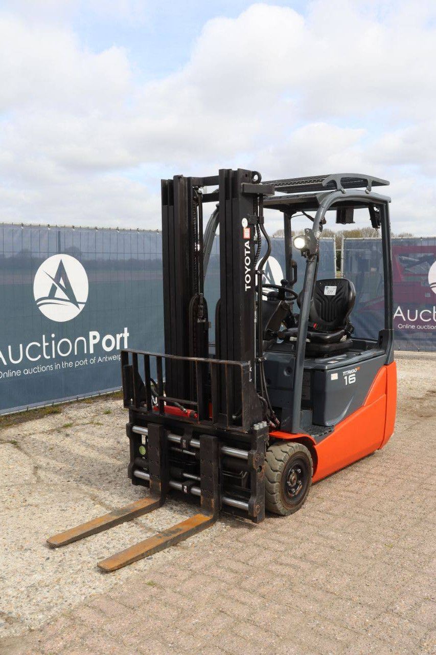 Toyota 8FBE18T Electric Forklift 1800kg 4.7m 2021