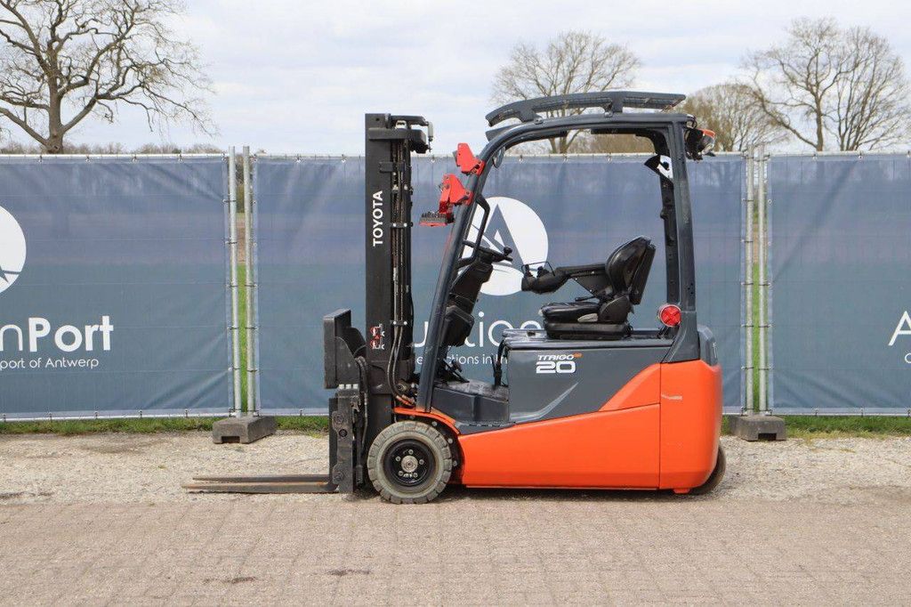Toyota 8FBE18T Electric Forklift 1800kg 4.7m 2021