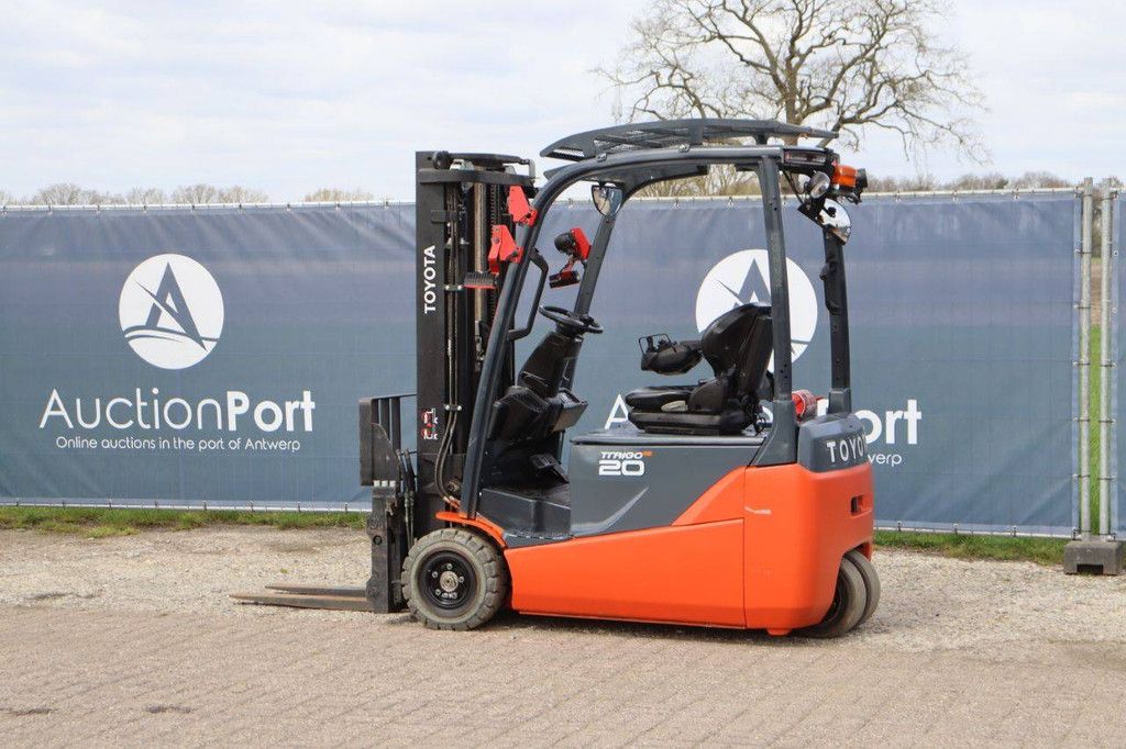 Toyota 8FBE18T Electric Forklift 1800kg 4.7m 2021