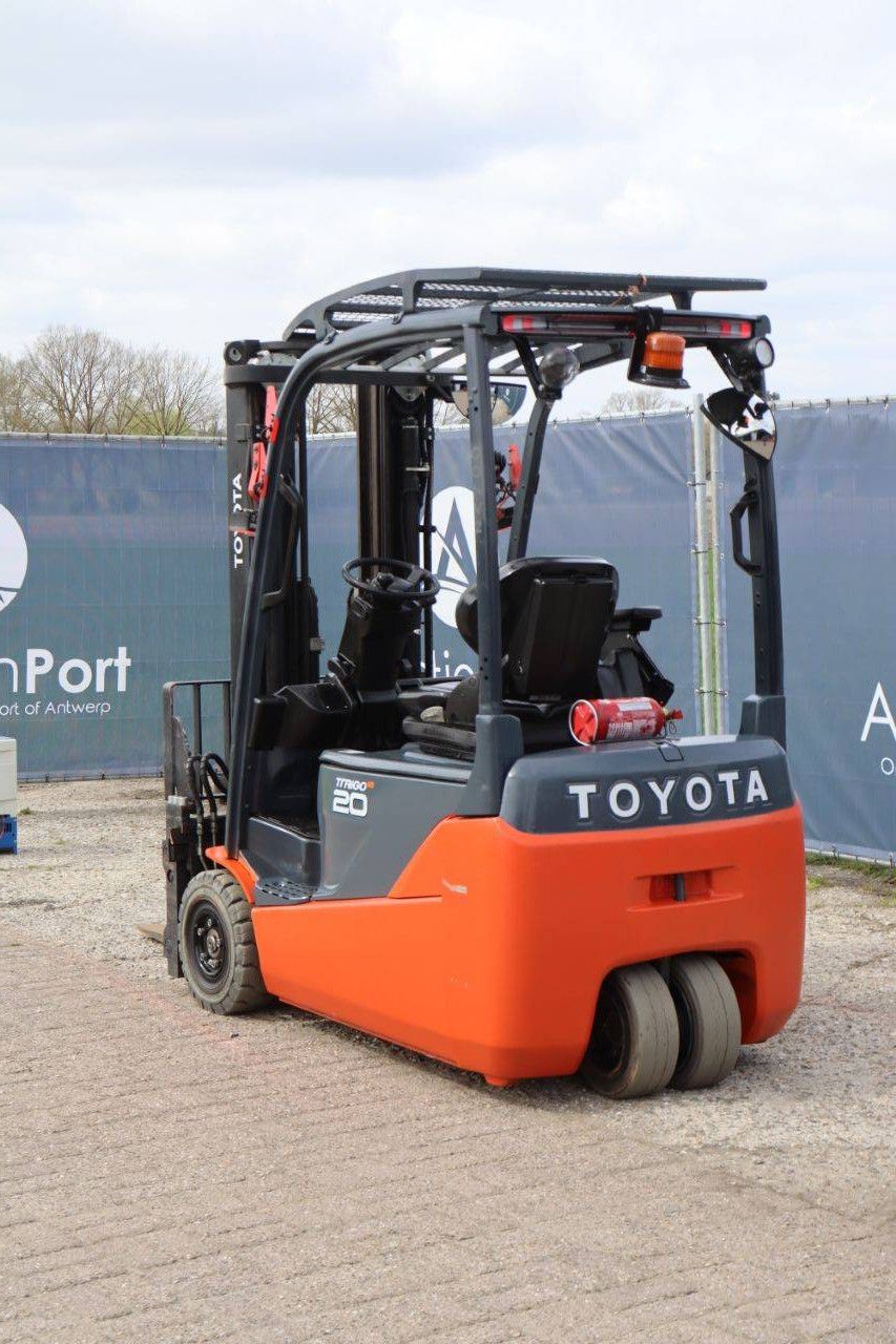Toyota 8FBE18T Electric Forklift 1800kg 4.7m 2021