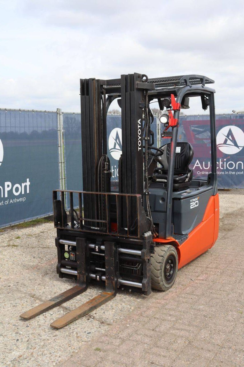 Toyota 8FBE18T Electric Forklift 1800kg 4.7m 2021