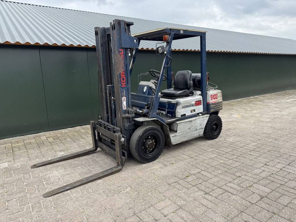 Heftruck Komatsu FG25T-11E LPG 2500kg 1989