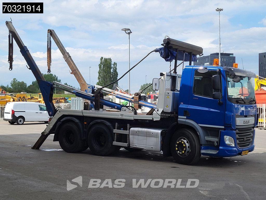 DAF CF 400 6X2 NL-Truck VDL P-18 Absetzkipper Lift-Asche Automatic Euro 6