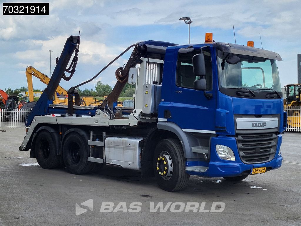 DAF CF 400 6X2 NL-Truck VDL P-18 Absetzkipper Lift-Asche Automatic Euro 6