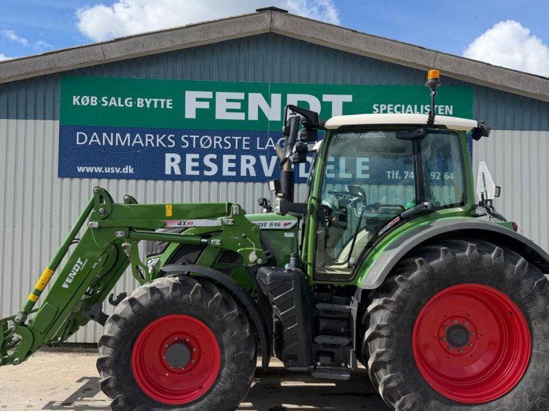 Fendt 516 Vario S4 Profi Plus Med Frontlæsser 4X80