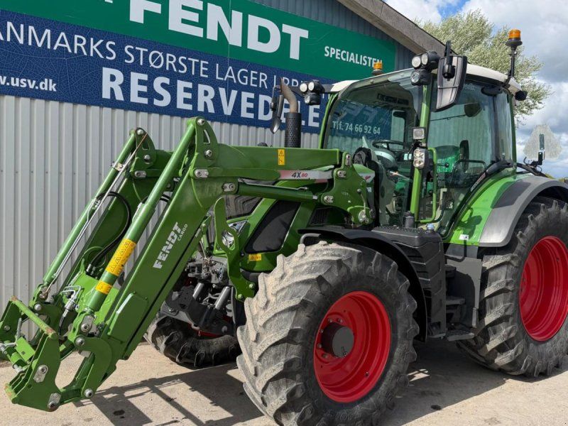 Fendt 516 Vario S4 Profi Plus Med Frontlæsser 4X80