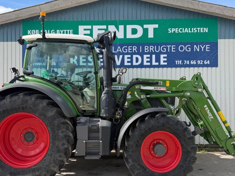 Fendt 516 Vario S4 Profi Plus Med Frontlæsser 4X80