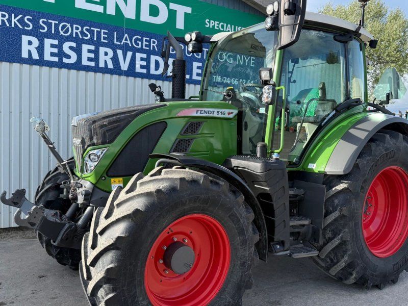 Fendt 516 Vario S4 Power Plus Få Timer + Luftanlæg