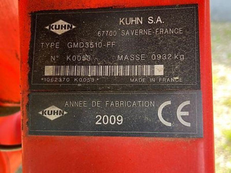 Kuhn GMD 3510  FF