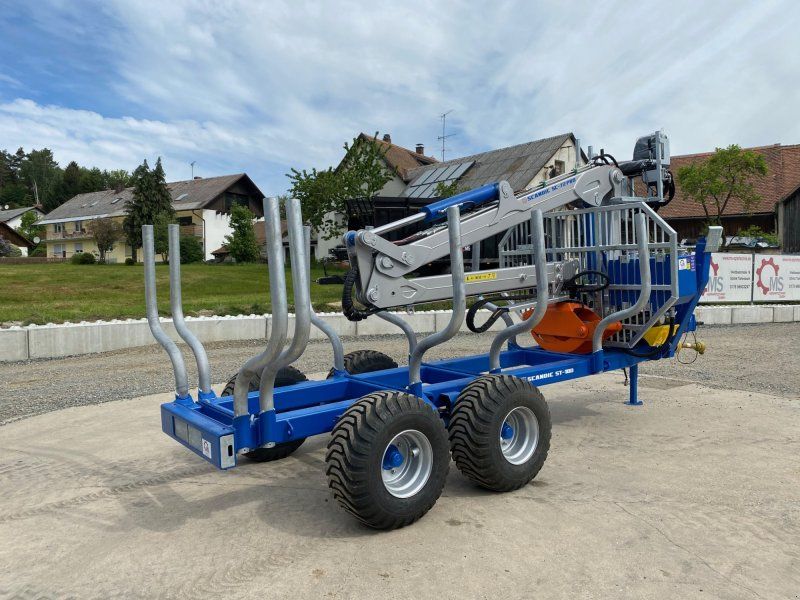 Scandic ST-10D 13t 7,9m Kran 850kg Hubkraft Druckluft Hochsitz