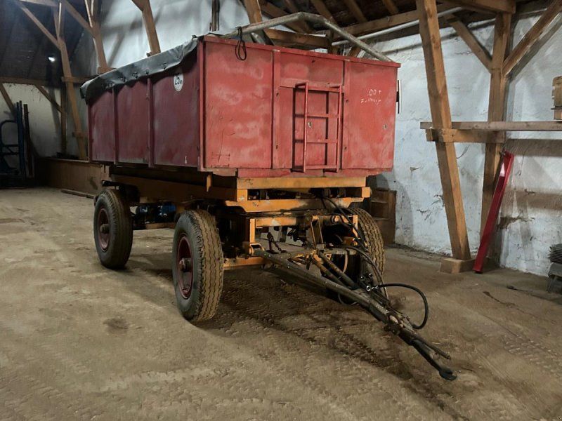 Eigenbau Scherenkipper / Saatgutwagen