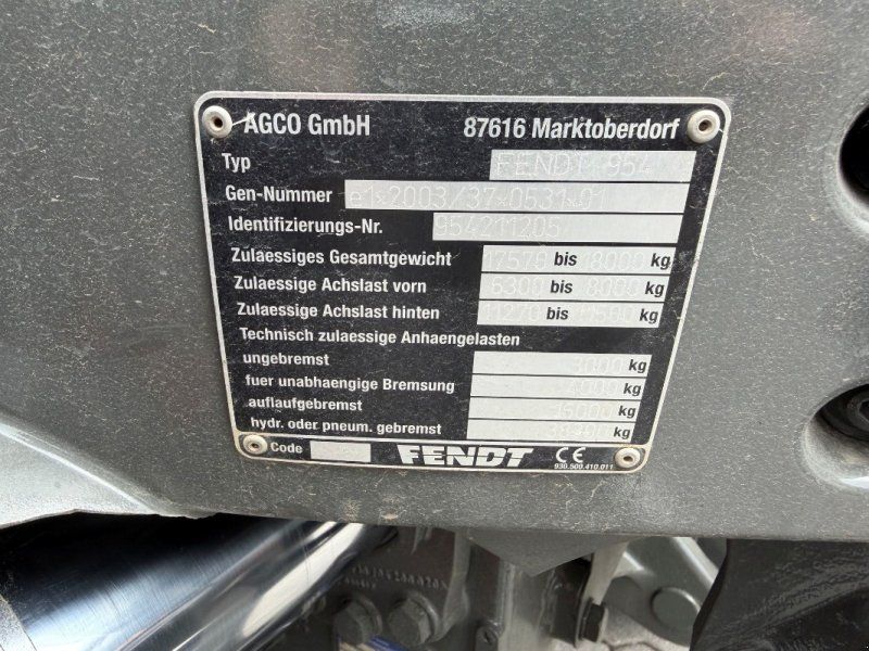Fendt 939 Vario Profi
