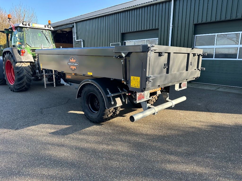 Palmse Trailer PT600E-1A bakkenwagen bakkenkar kipper dumper