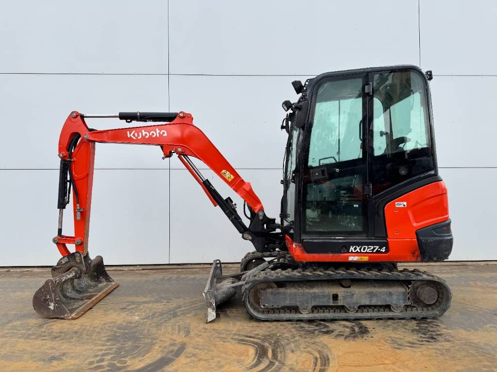 Kubota KX027-4 - Hammer Lines / Quick Coupler