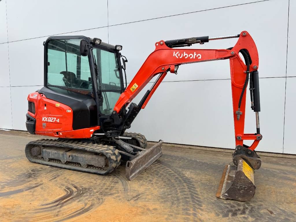 Kubota KX027-4 - Hammer Lines / Quick Coupler