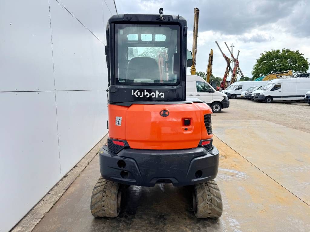 Kubota KX037-4 - Hammer Lines / Quick Coupler