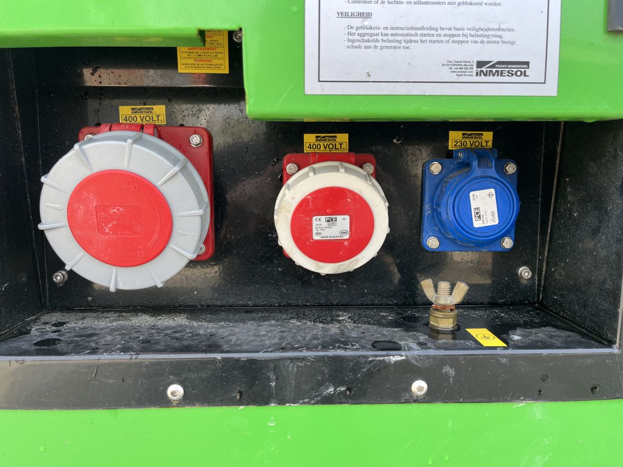 40Kva Generator, Inmesol IK-044, nieuwstaat, bouwjaar 2019