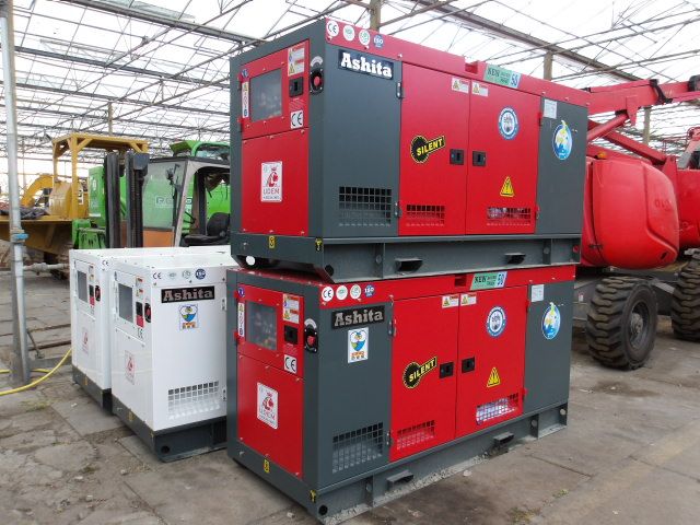 3x noodstroom aggregraat / generator