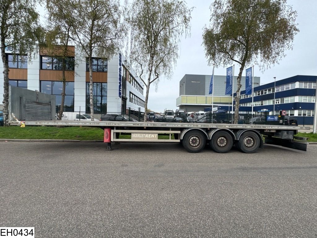 Trouillet open laadbak Lift axle