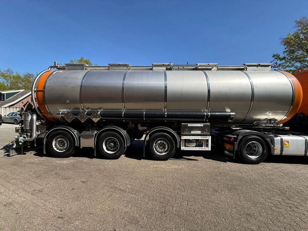 Hobur O-3-43 T SPECIAL HOBUR 36m3 ADR Borger pomp 2x stuuras RVS geisoleerd