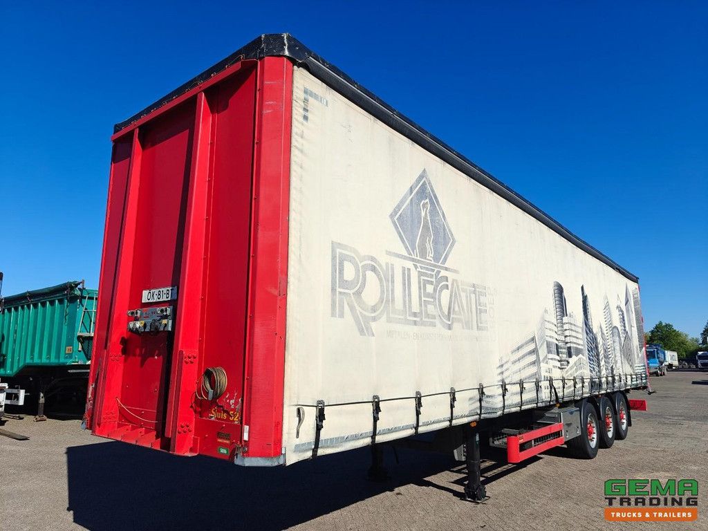 Van Hool 3B2014 Sliding curtains/ Sliding roof - Galvanized - Lift axle - BPW axle disc brake - HH floor - KooiAap Moffet connection