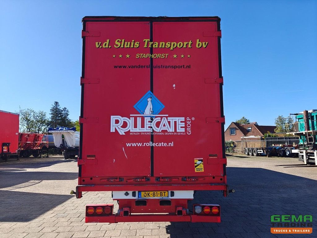 Van Hool 3B2014 Sliding curtains/ Sliding roof - Galvanized - Lift axle - BPW axle disc brake - HH floor - KooiAap Moffet connection