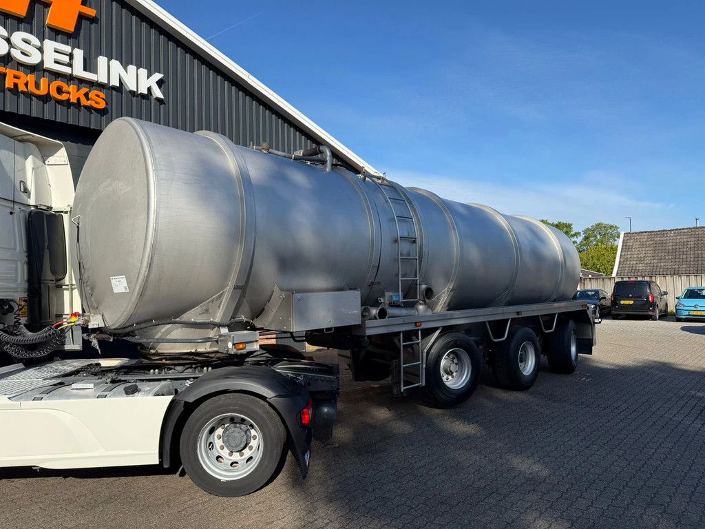 D-TEC 36m3 RVS Mestoplegger/Gulle/manure 6m3 Borger pomp 2X Stuuras