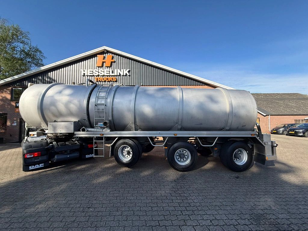 D-TEC 36m3 RVS Mestoplegger/Gulle/manure 6m3 Borger pomp 2X Stuuras