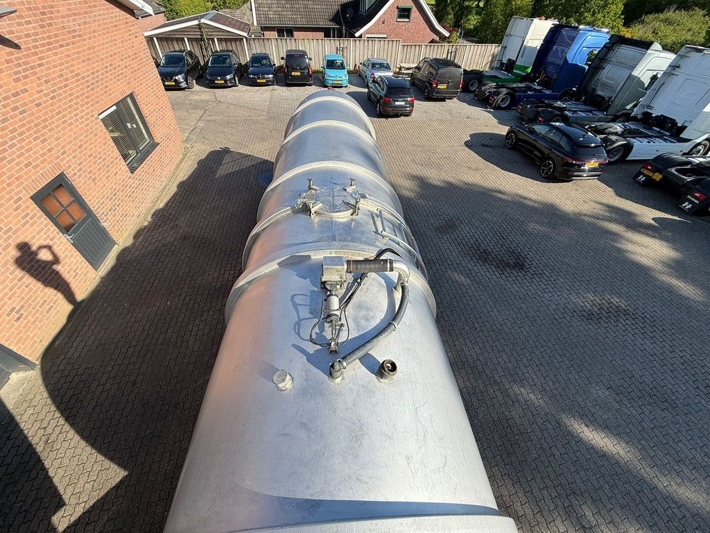 D-TEC 36m3 RVS Mestoplegger/Gulle/manure 6m3 Borger pomp 2X Stuuras
