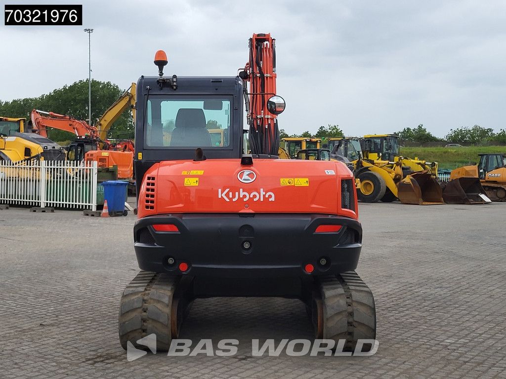 Kubota KX080 -4a2 A/C - 3 Buckets