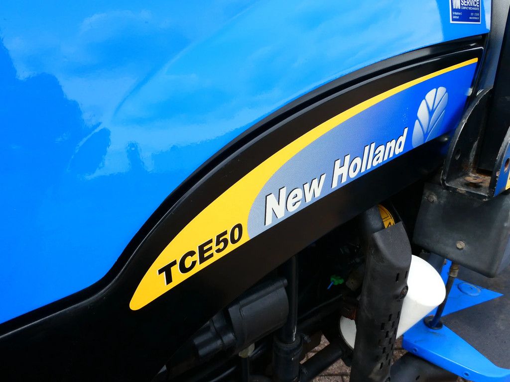 New Holland TCE50 4wd / 03113 Draaiuren / Brede Akkerbanden