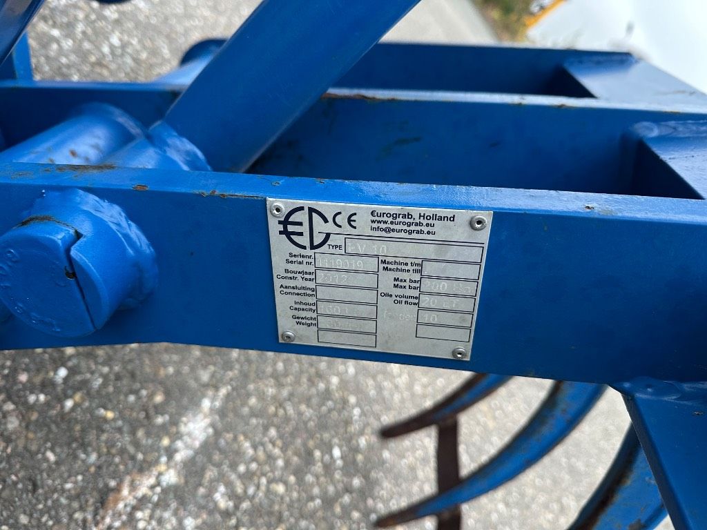 Eurograb FV10 mestklem met CW05 jib klem met rotator