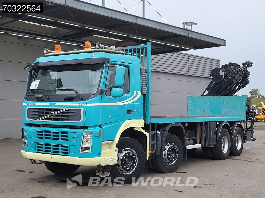 Volvo FM 400 8X4 HIAB 211 EP-5 HIDUO Full Steel