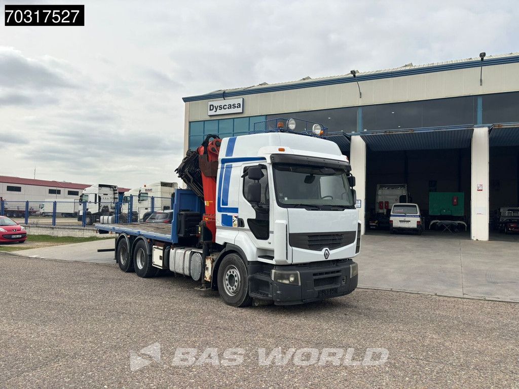 Renault Premium Premium 450 6X4 Palfinger PK54000 Crane Grua Manual Euro 5