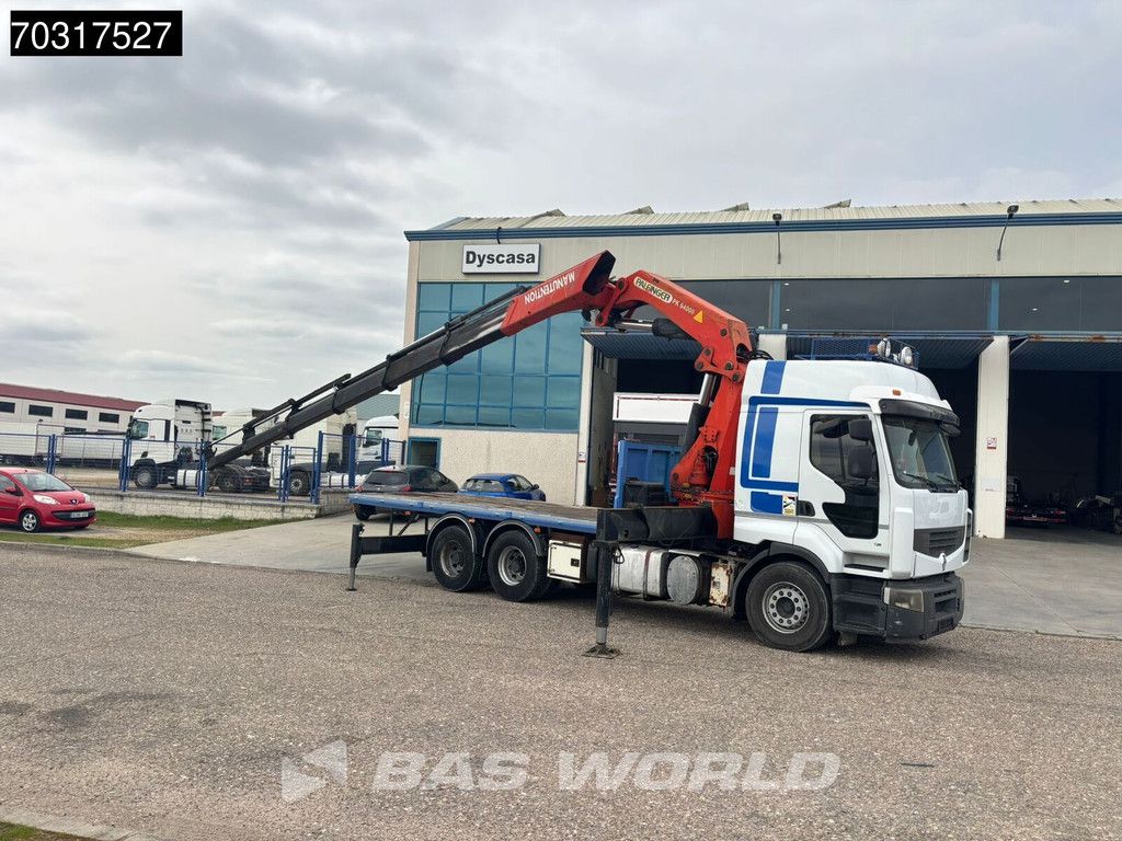 Renault Premium Premium 450 6X4 Palfinger PK54000 Crane Grua Manual Euro 5