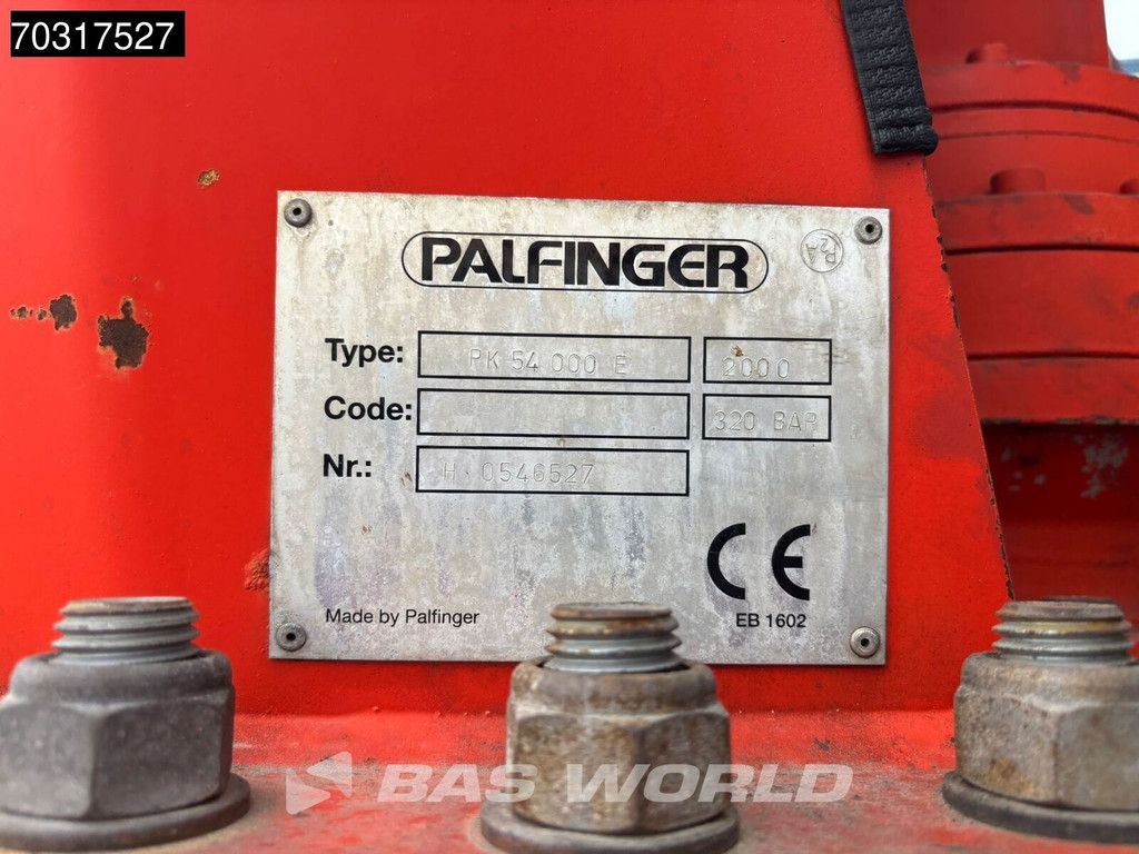 Renault Premium Premium 450 6X4 Palfinger PK54000 Crane Grua Manual Euro 5