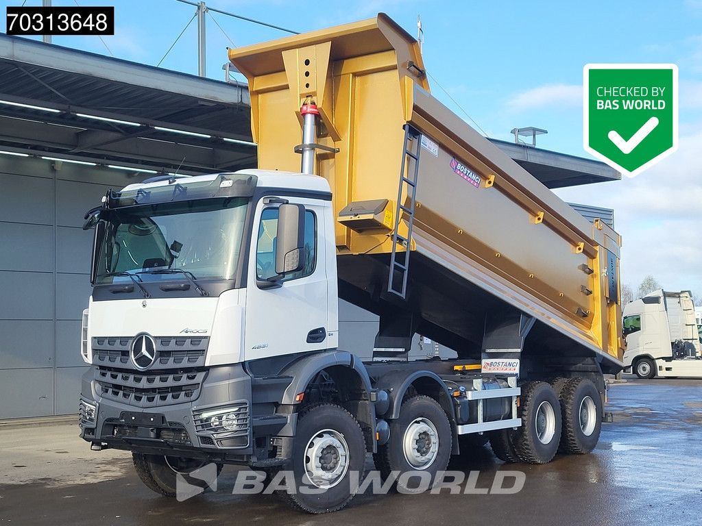 Mercedes Arocs 4851 8X4 NEW!! 26m3 Tipper Full Steel Big-Axle Euro 6