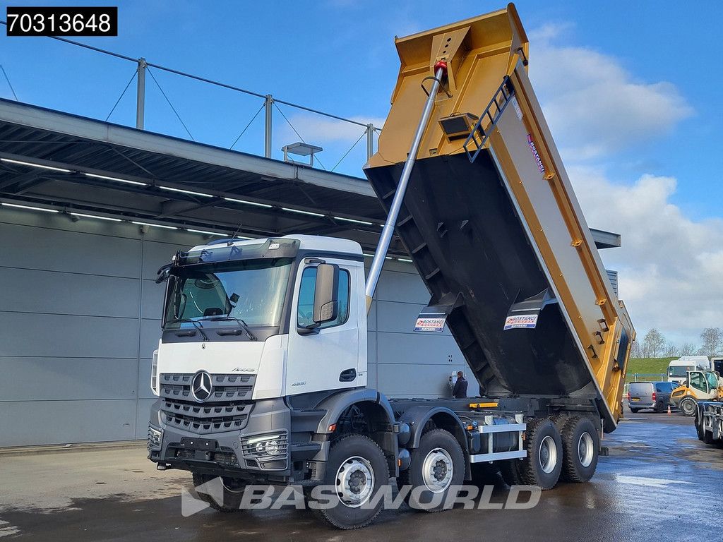 Mercedes Arocs 4851 8X4 NEW!! 26m3 Tipper Full Steel Big-Axle Euro 6