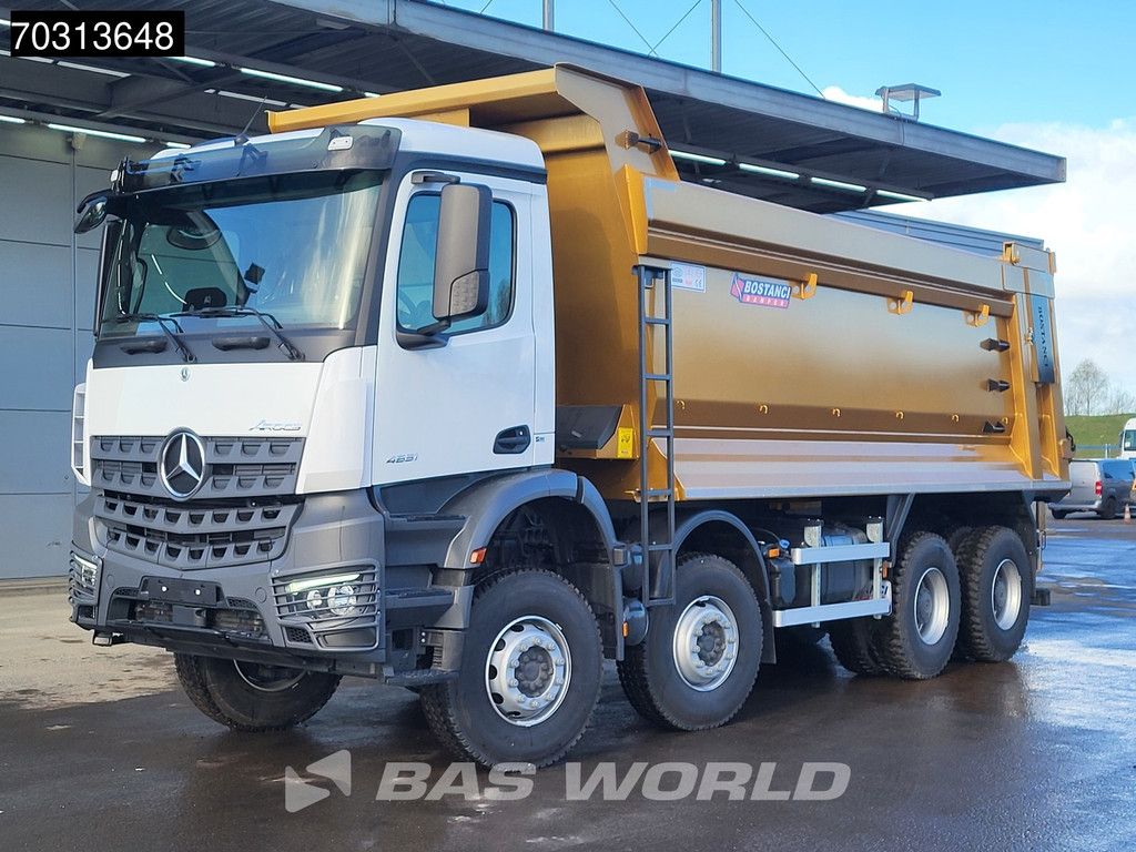 Mercedes Arocs 4851 8X4 NEW!! 26m3 Tipper Full Steel Big-Axle Euro 6