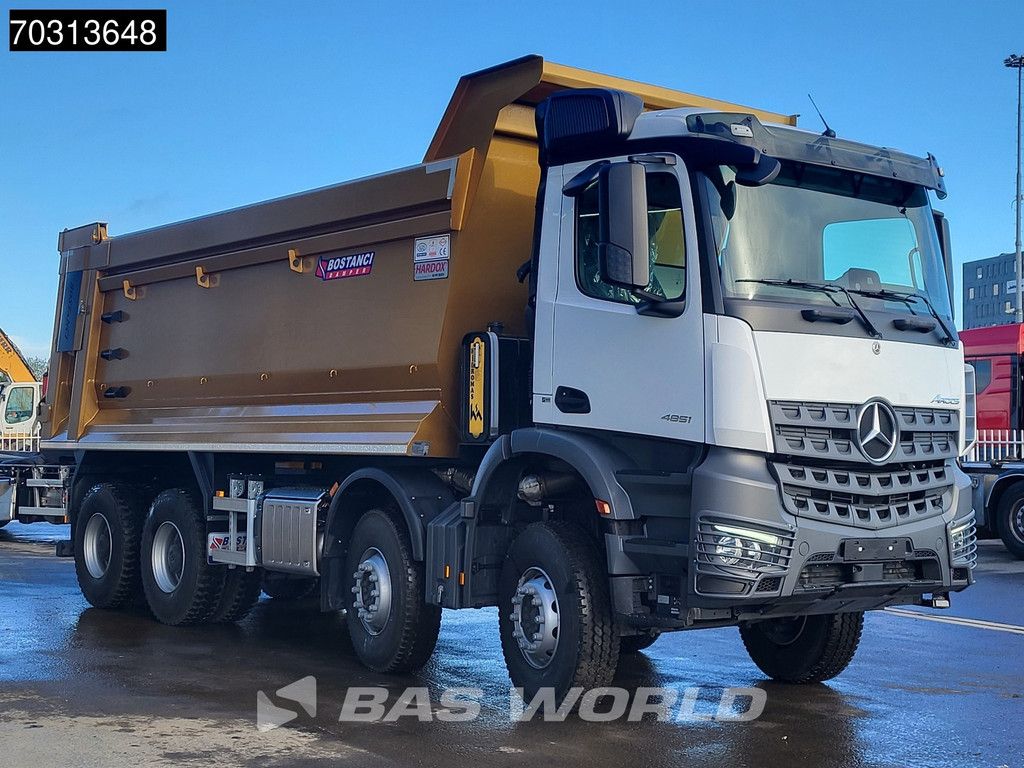 Mercedes Arocs 4851 8X4 NEW!! 26m3 Tipper Full Steel Big-Axle Euro 6