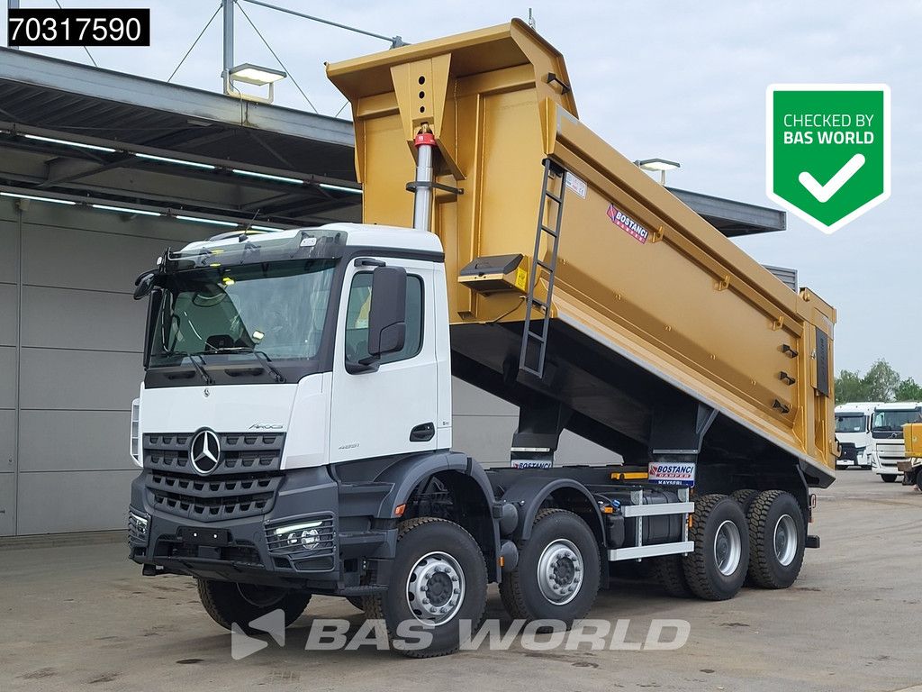 Mercedes Arocs 4851 8X4 NEW!! 26m3 Tipper Full Steel Big-Axle Euro 6