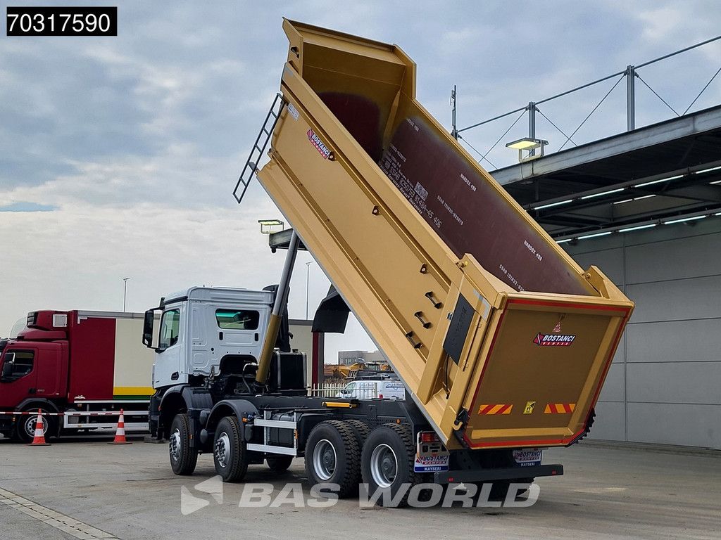 Mercedes Arocs 4851 8X4 NEW!! 26m3 Tipper Full Steel Big-Axle Euro 6