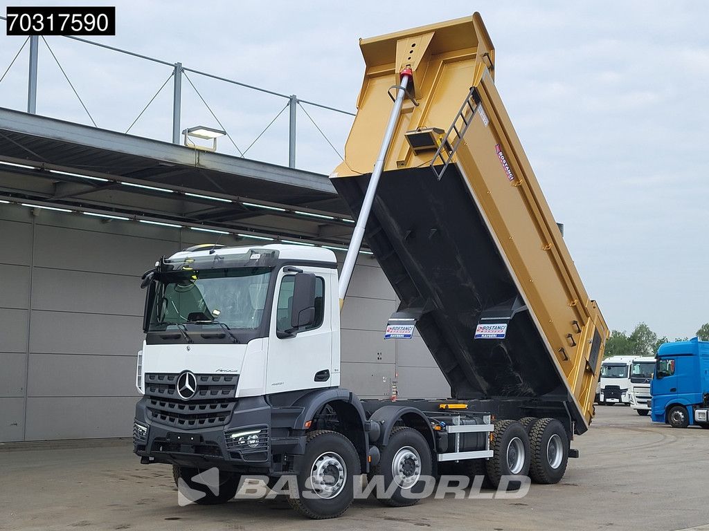 Mercedes Arocs 4851 8X4 NEW!! 26m3 Tipper Full Steel Big-Axle Euro 6